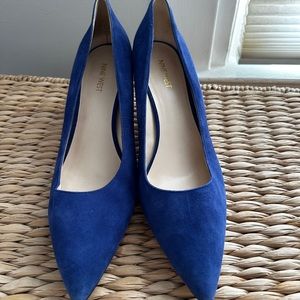 Nine West Blue Pumps